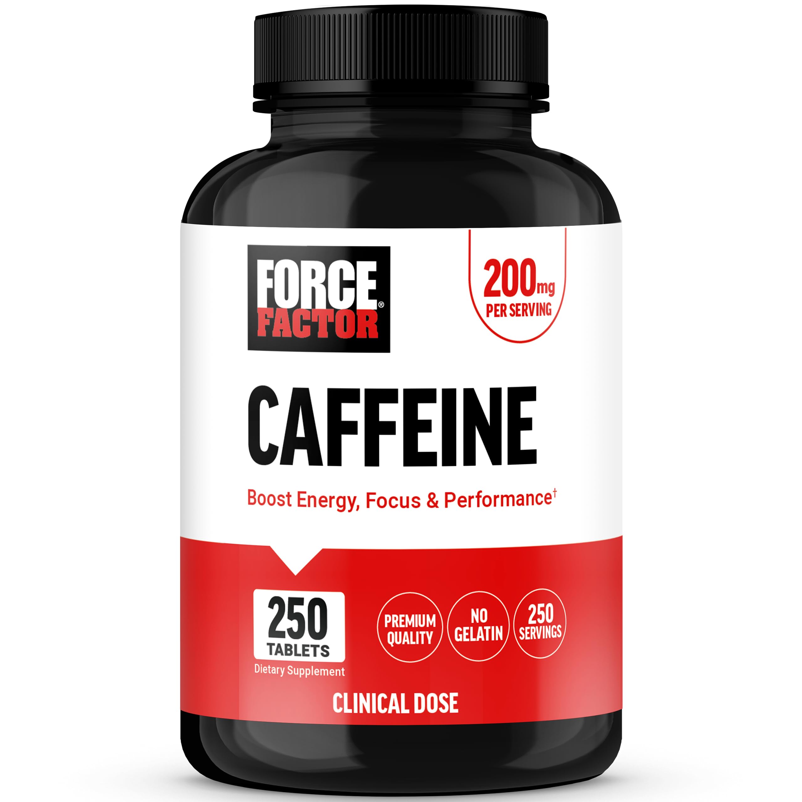 Force Factor Caffeine 200mg