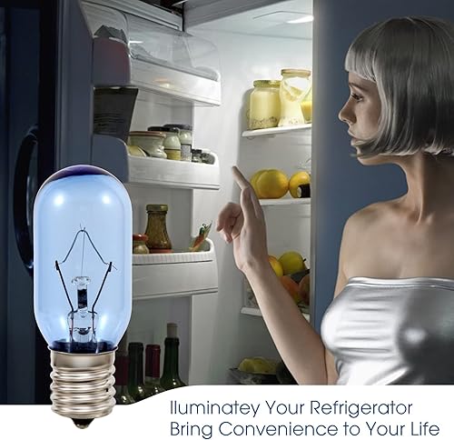 Miniatura 6 de Bombilla para refrigerador T8 de 40 W 297048600 241552802 de repuesto para Whirlpool KitchenAid Electrolx Kenmore Frigidaire