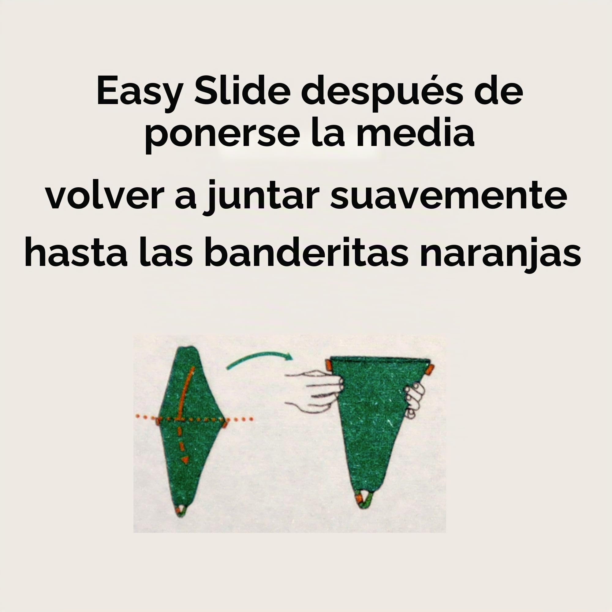 Arion Easy Slide tirador de medias & Olanmarp detergente fino para medias de compresión 50 ml -Fácil de poner y cuidar (Número de calzado : de 42, punta abierta)