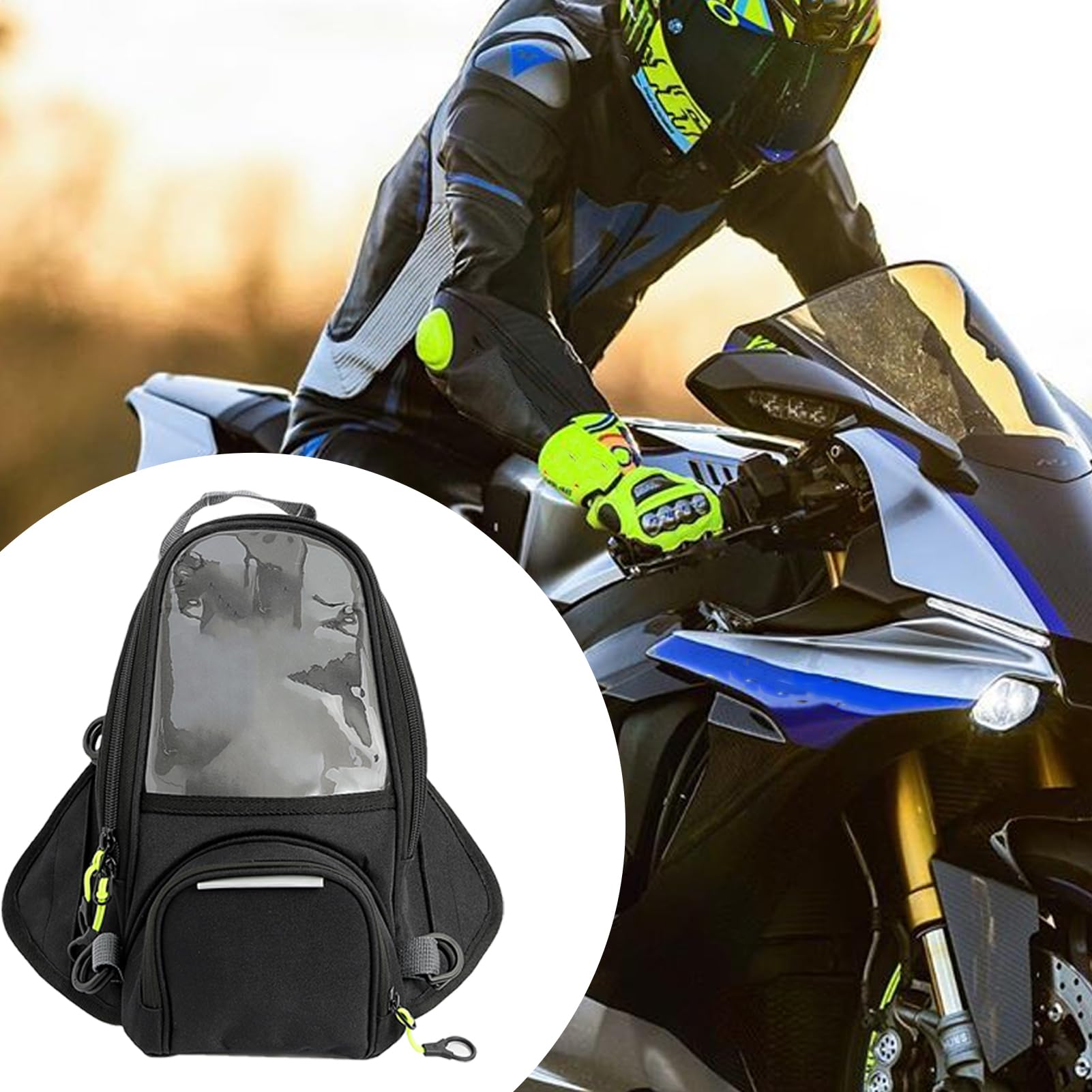 Borsa da serbatoio magnetica per moto, borsa serbatoio per moto | Borsa da navigazione impermeabile per serbatoio di moto, borsa magnetica da navigazione per serbatoio di moto, borse