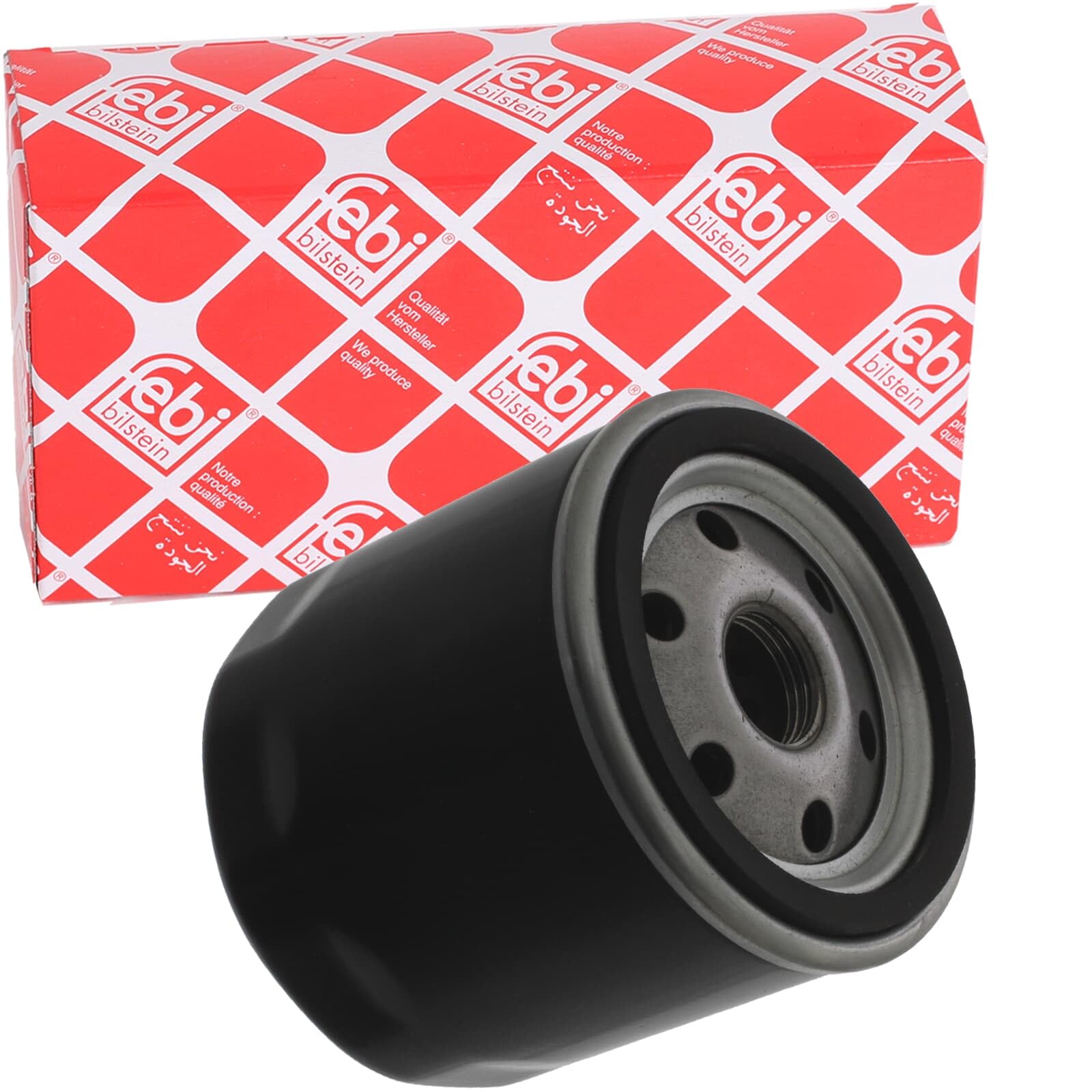 Febi Bilstein 48484 Oil Filter M20 x 1.5 Thread Size Replacement Fits Ford