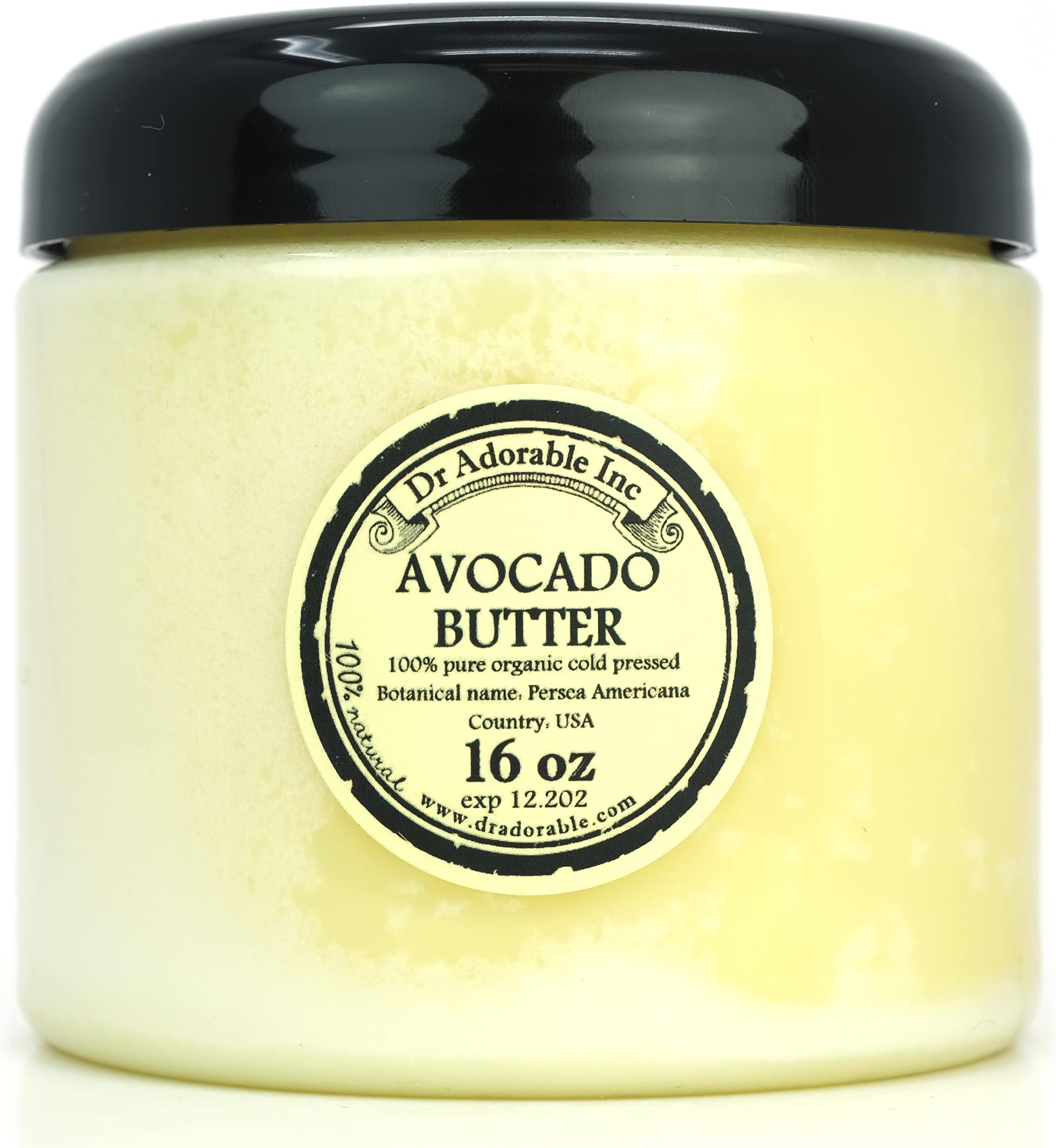 Avocado Butter Pure Raw 16 Oz