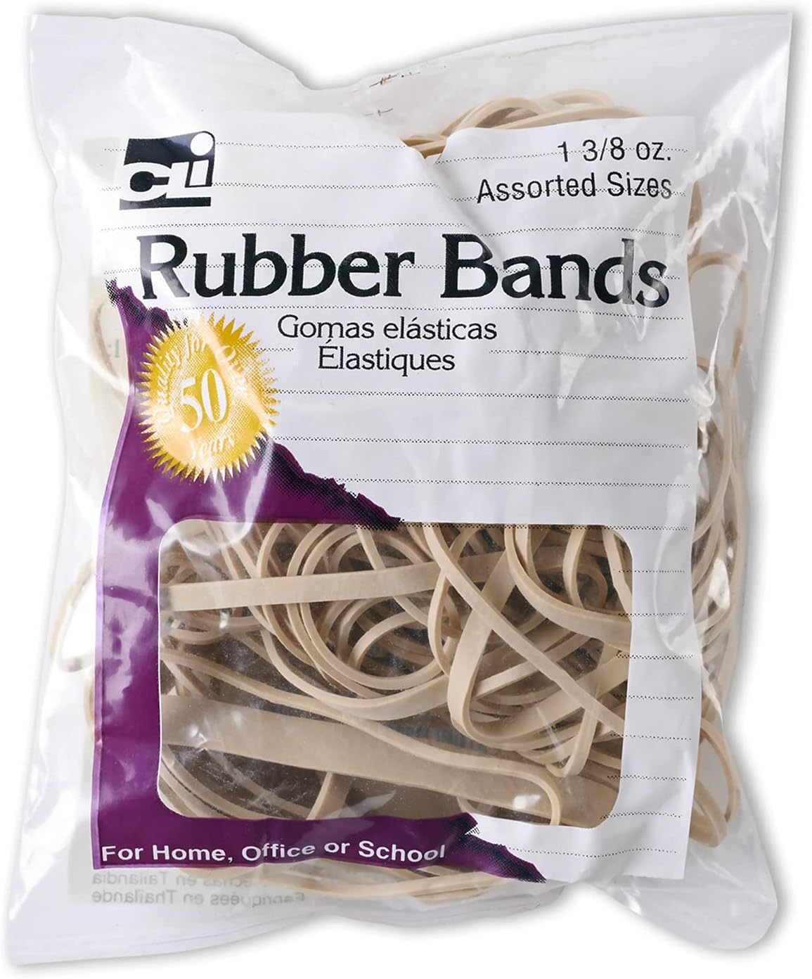 Versatile and Reliable: Review of Charles Leonard Rubber Bands in Assorted Sizes