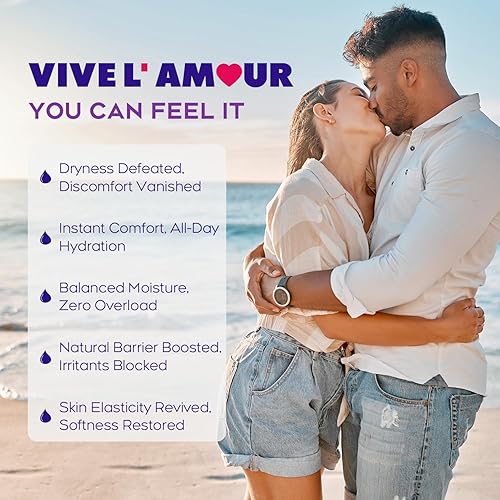 Miniatura 6 de Gel hidratante íntimo para mujer con ácido hialurónico y vitamina E Alivio de la sequedad de 72 horas Sin hormonas y pH equilibrado 10
