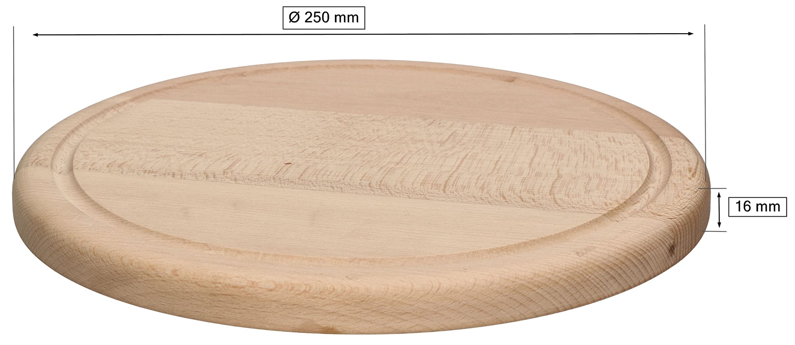 KOTARBAU® Planche à découper ronde ⌀ 25 cm Planche en bois pour couper le fromage, le pain, servir des aliments KOTARBAU® Planche à découper ronde ⌀ 25 cm Planche en bois pour couper le fromage, le pain, servir des aliments