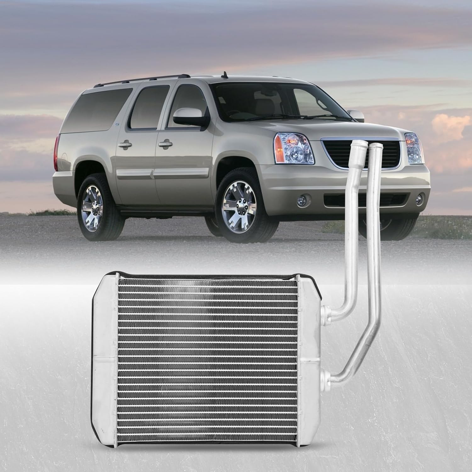 HVAC Heater Core Fit for Cadillac, Chevy & GMC Models - Tahoe, Yukon, Blazer, Escalade, Suburban, C1500, C2500, C3500, C6500, C7500, K1500, K2500, K3500, Suburban OE 52467186, 89019173, HT8240C