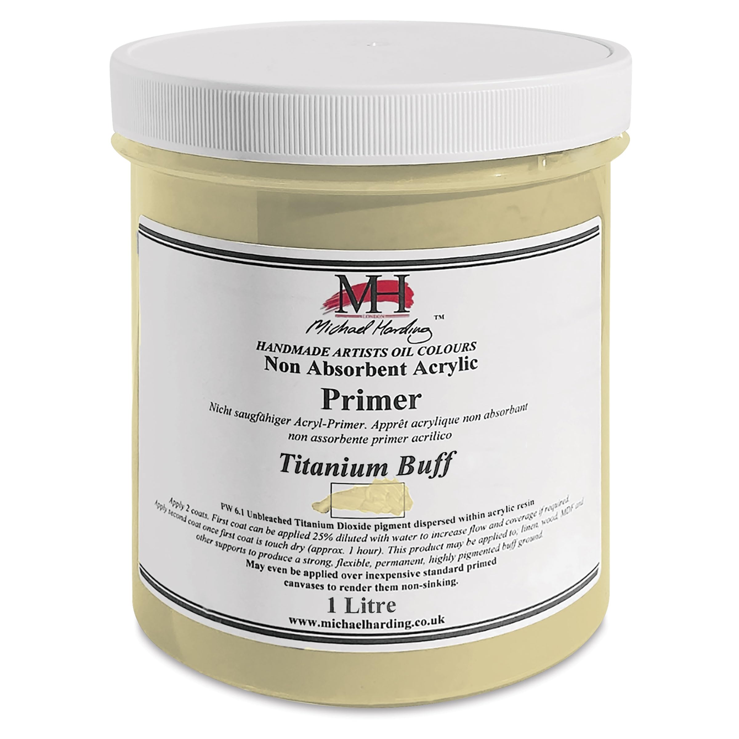 Michael Harding Non-Absorbent Primers (1Lt, Titanium Buff)