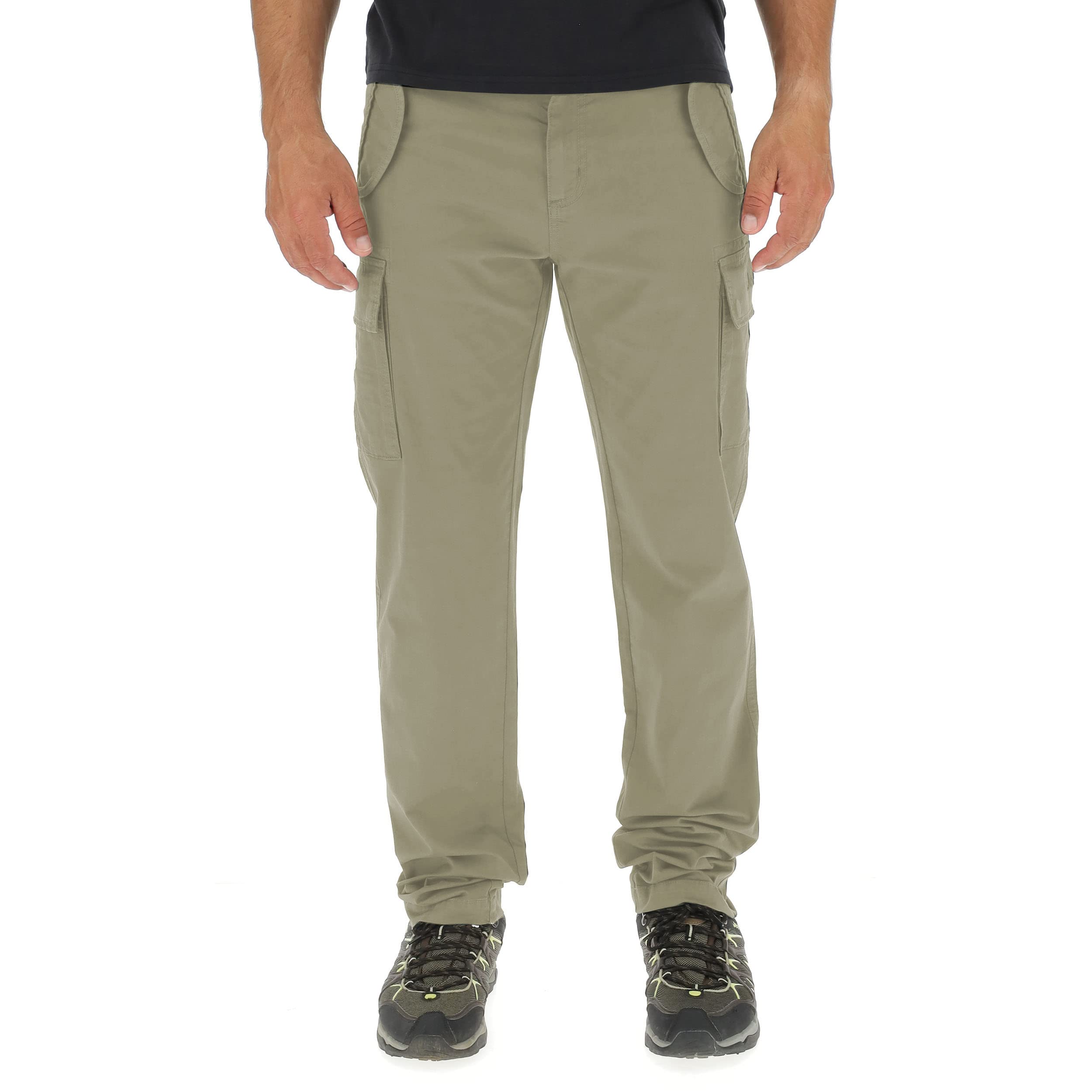 JEEP O102595-M103 J Man Cotton Cargo Trousers W/Flap Pockets J22W Hombre Sand 46