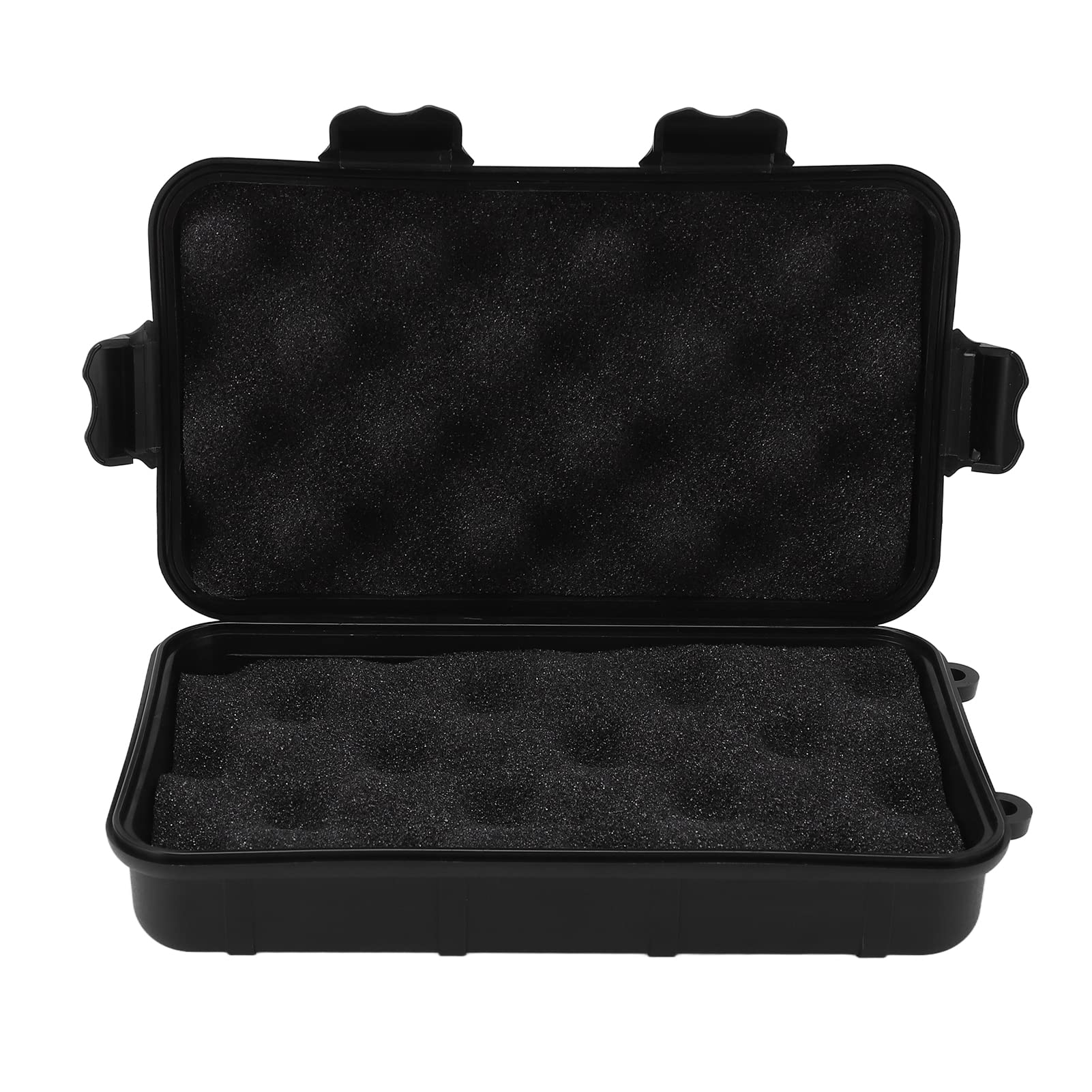 Miniature Carrying Case, Plastic Survival Container Carry Box Shockproof Drybox Outdoor Survival Case for Boat, Kayak, and Camping