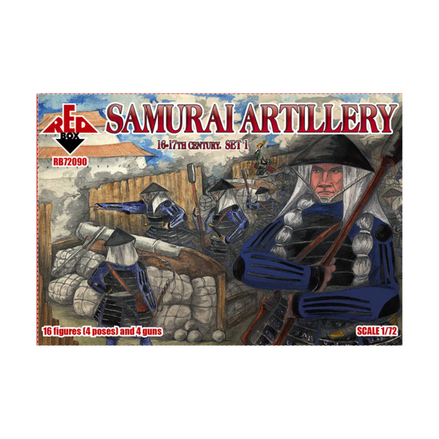 Amazon.com: Redbox – RB720 Figures Samurai Artillery Lens, 17th