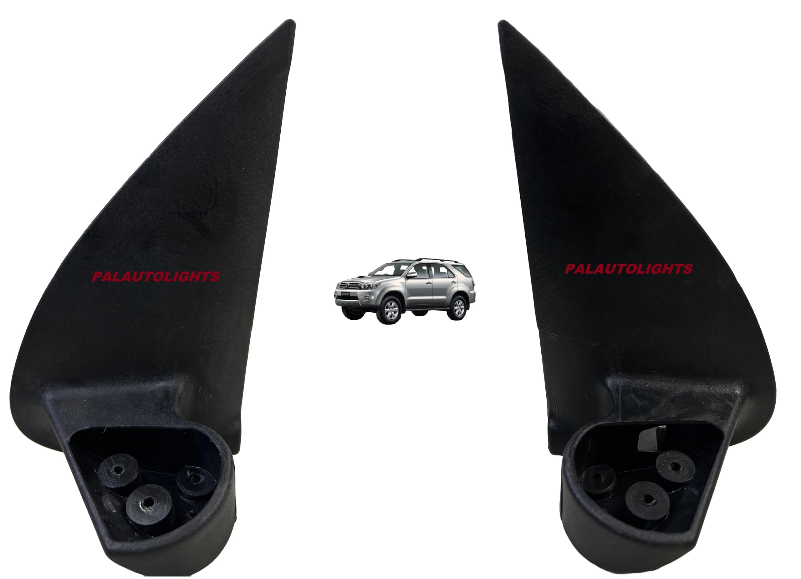 PALAUTOLIGHTS Right and Left Side Mirror Stand Bracket Compatible with Toyota Fortuner (Year:2009-2011)-Set of two pcs