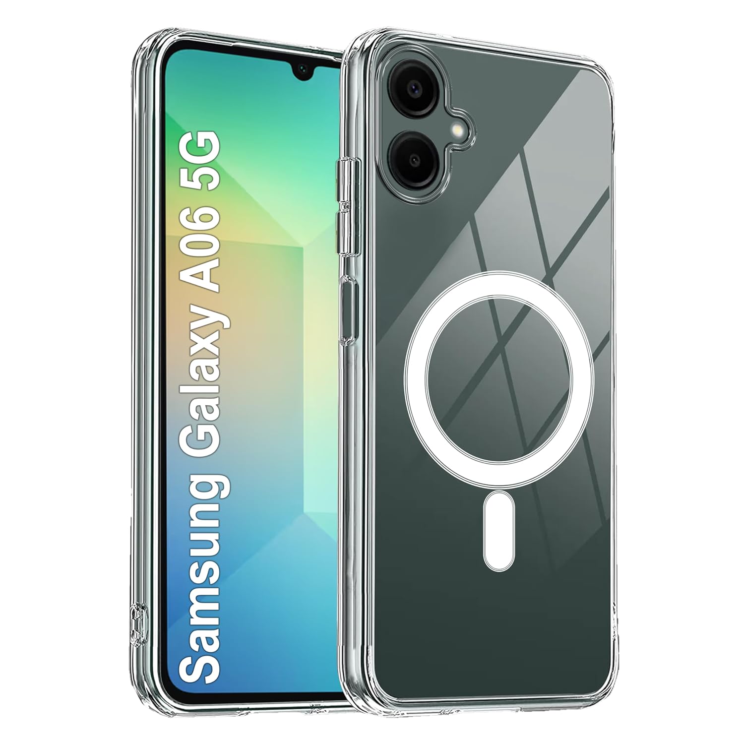 amazon basics Back Case Cover for Samsung Galaxy A06 5G | Compatible for Samsung Galaxy A06 5G Back Cover | Scratch-Resistant Back Case Cover | Clear amazon basics Back Case Cover for Samsung Galaxy A06 5G | Compatible for Samsung Galaxy A06 5G Back Cover | Scratch-Resistant Back Case Cover | Clear