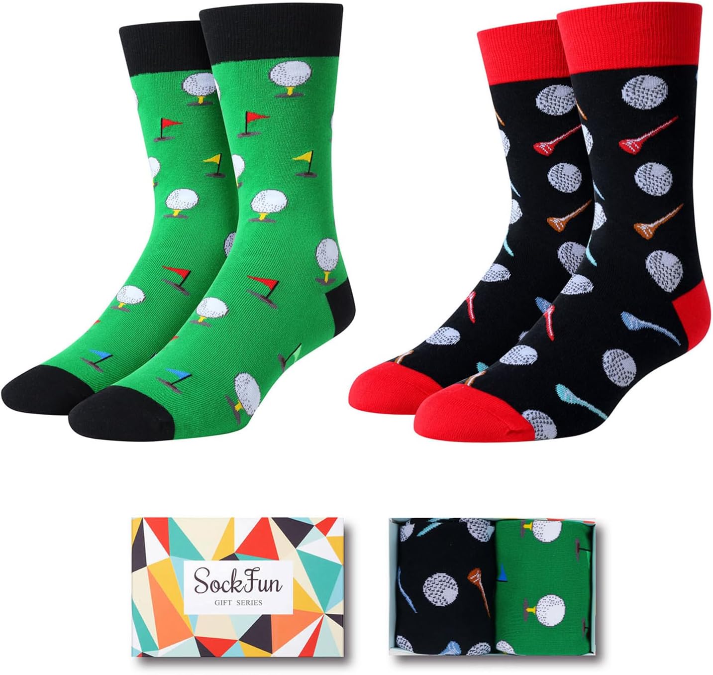 Gifts for Teeth Dentist - Men Funny Dental Teeth Doctor Medical Golf Socks