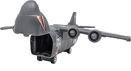 Miniatura 5 de Portaaviones de juguete Ejército Hombres con Aviones de combate Aviones de combate Aviones de combate Vehículos militares