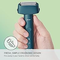 Vista 3 de Panasonic Electric Razor for Men, Wet Dry Shaver with 3-Blade Cutting System, Ergonomic Handle and USB-C Charging- ES-RM3B-A