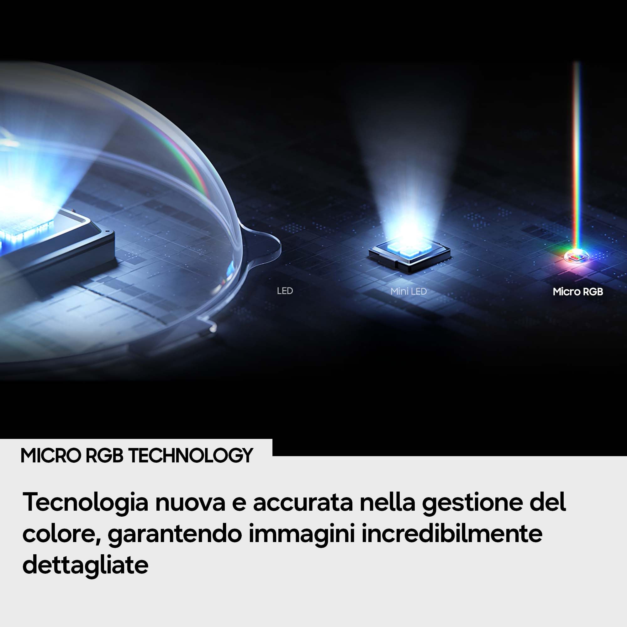 Samsung Smart TV 75" MRE75R95HATXZT Micro RGB 4K Glare Free, HDR10+, Motion Xcelerator 165Hz, Dolby Atmos, Super Picture Enhancer, Vision AI, Alexa Built-in, PACCHETTO INTRATTENIMENTO, 2026
