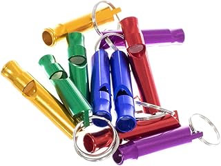 Paracord Planet Colored Security Whistles in Your Choice of 5, 10, 20 Pack Bundles with Multiple Colors Included â€“ Great for Outdoor Activities, Survival, Boy/Girl Scout Retreats and More