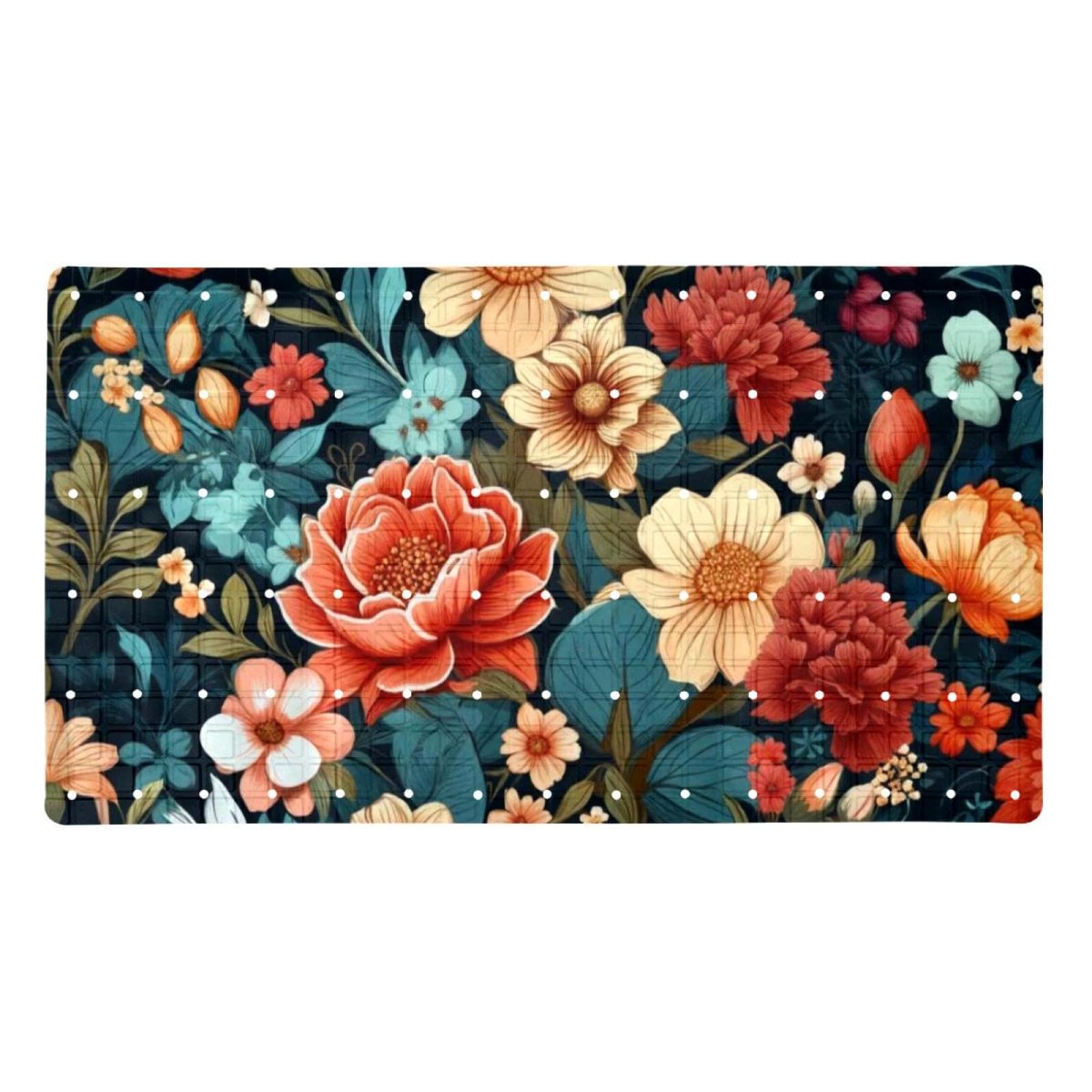 Tapis de bain antidérapant Art Colors : évitez les glissades grâce au séchage rapide