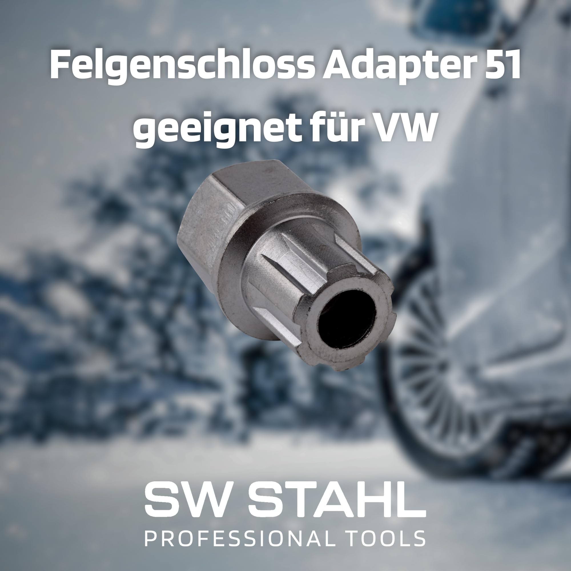 VW Felgenschloss 525 E Schlüssel Nuss Wheel Lock Key SUPA-Tools 9503329422139 eB