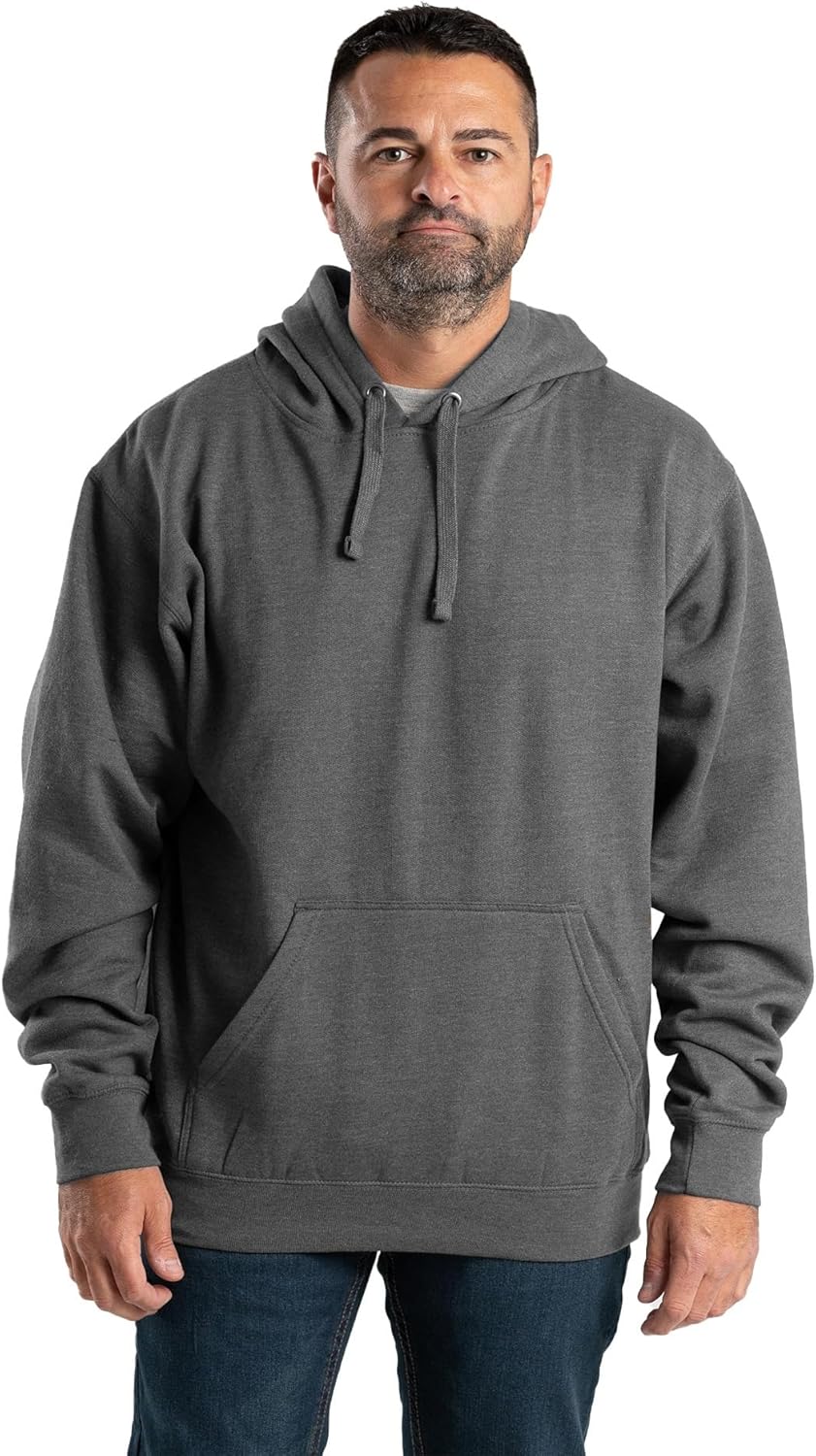 Berne Men's Signature Sleeve Hoodie Sweatshirt Pullover