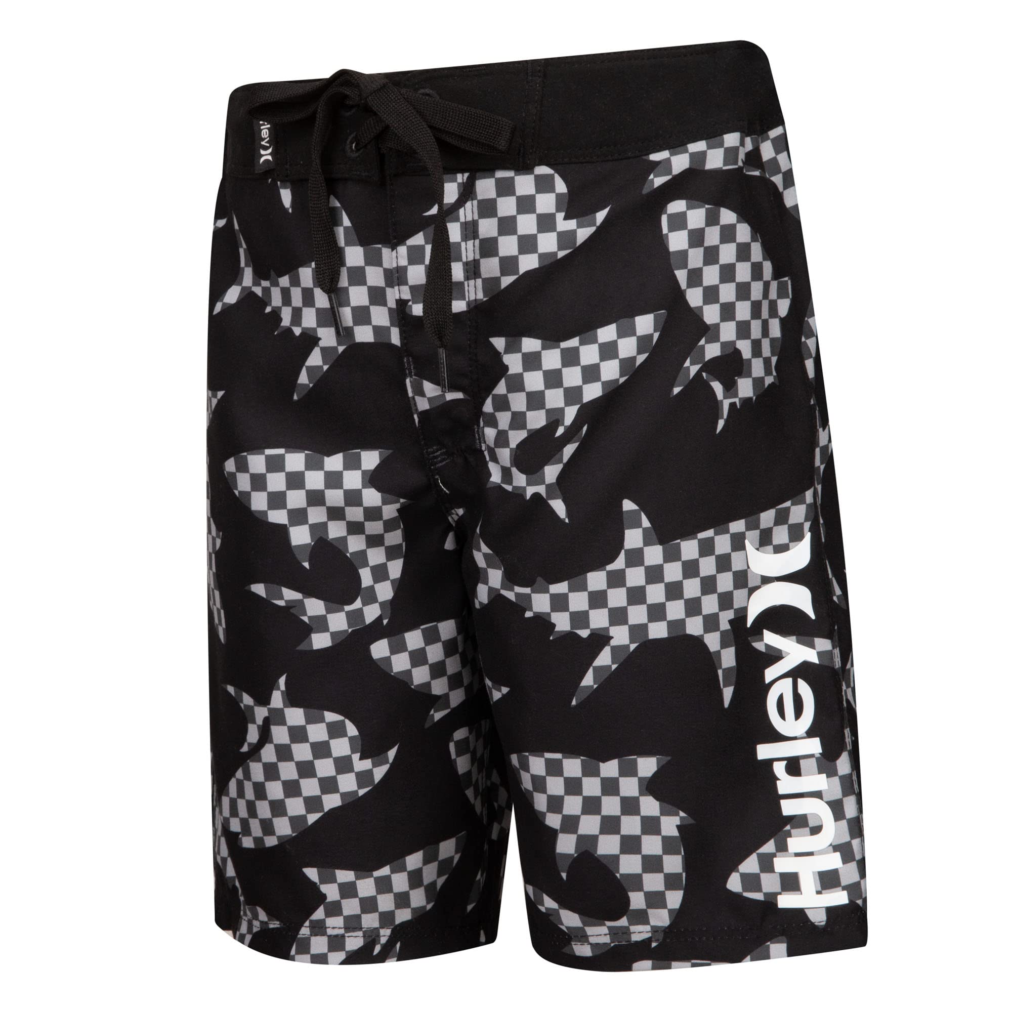 Hurley Hrlb Shark Check Boardshort Maillot de Bain garçon
