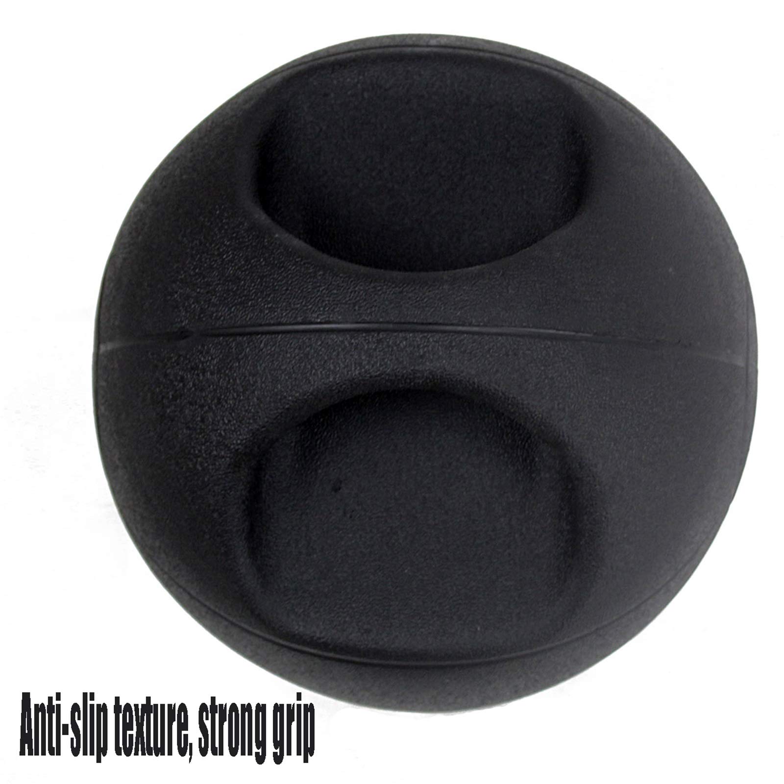 Palla Medica Doppia Maniglia Medicina Palla in Gomma Solido Palla, Home Palestra Nucleo Resistenza Allenamento Aerobico Esercizio Fisica Attrezzature per Il Fitness (Size : 7kg/15.4lbs)