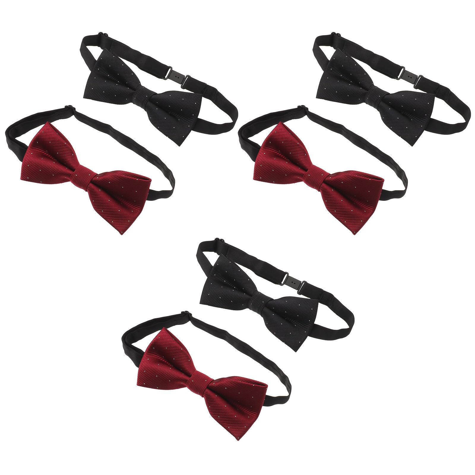 Sewroro 18 Piezas Pajarita Pre-atada para Hombre de Poliéster Resistente a Deformaciones Diseño Clásico para Celebraciones Formales y Reuniones de Oficina