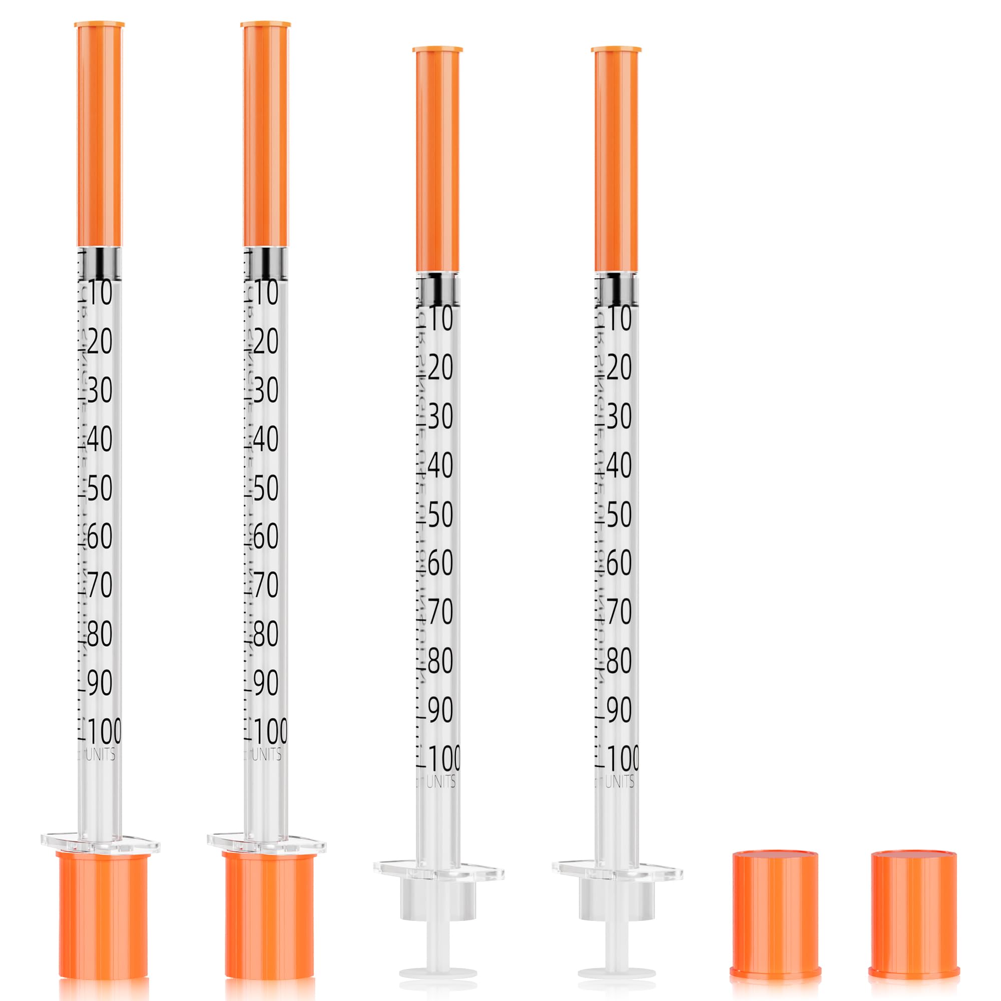 100 Pack 1ml U-100 Syringes 30G 1/2 Inch, Accurate Precise Scale, Minimal Waste Design, Individually Wrapped — Amazon image 9