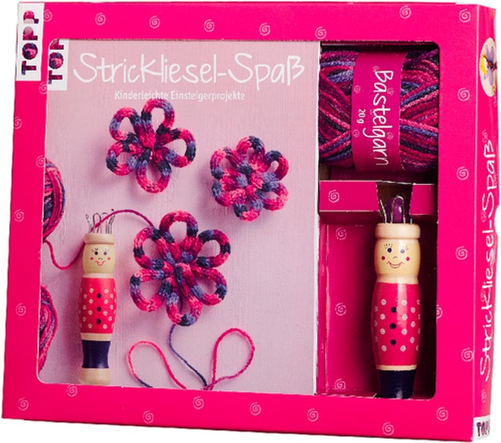frechverlag 4194 - Kreativ-Set Strickliesel-Spaß, Lernspielzeug