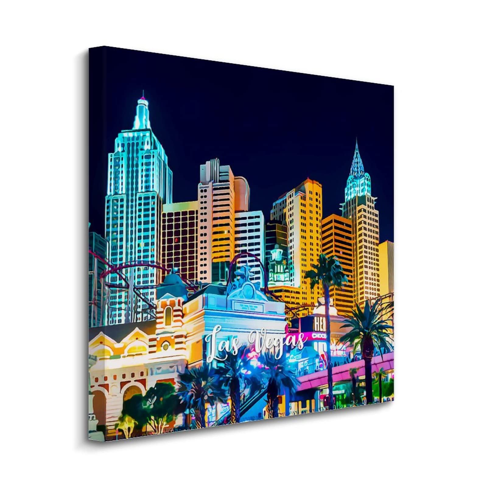 Impression sur toile Las Vegas de qualité supérieure - 8
