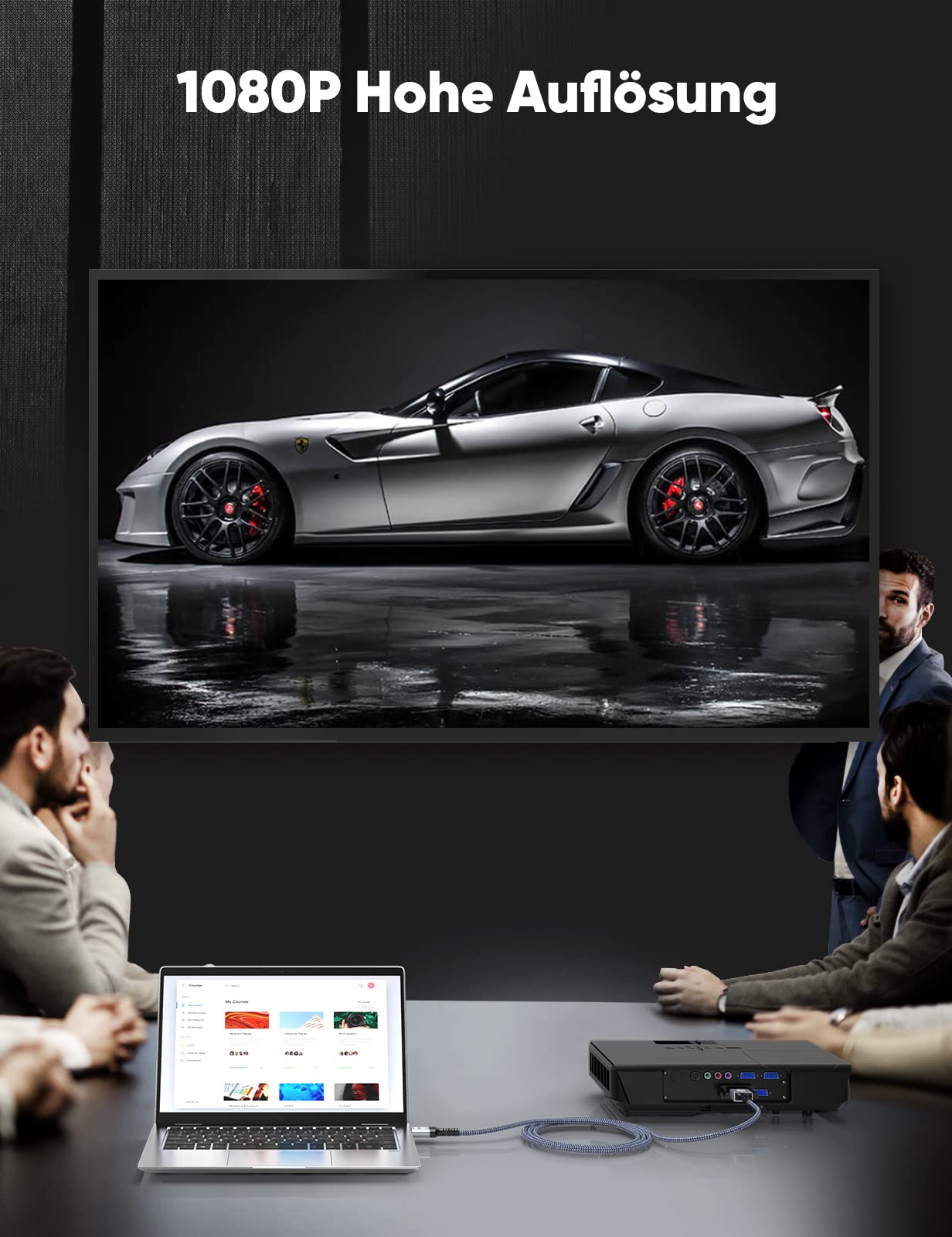Snowkids Cavo Adattatore HDMI a DVI 1.8m, Bidirezionale DVI a HDMI Ultra High Speed 1080P Ad Alta Velocità Full HD 24+1 - Supporta 3D, Spina DVI-D Su Presa HDMI, Grigio