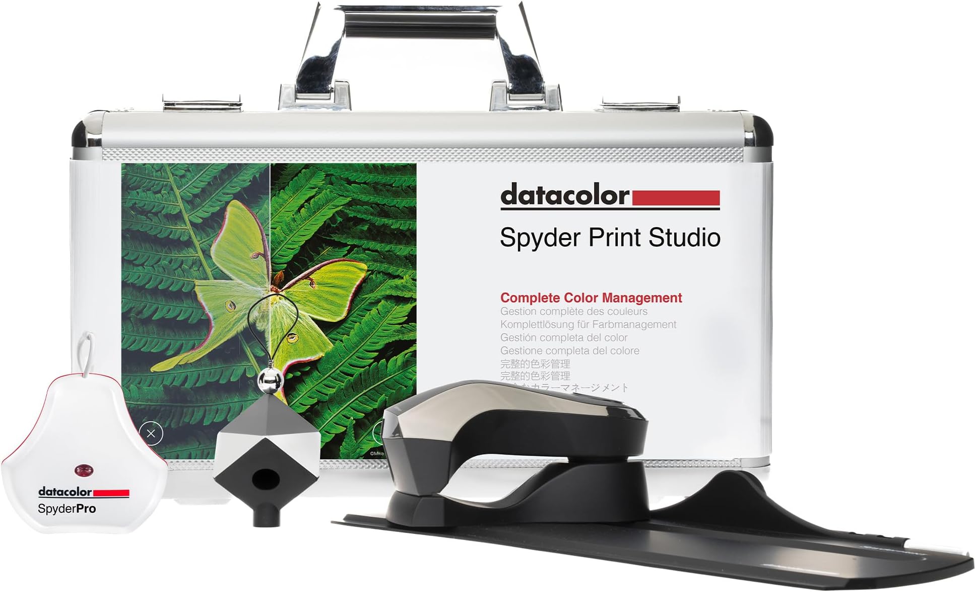 Datacolor Spyder Print Studio Kit - Colour Management Set with Spyder Print, SpyderPro and Spyder Cube - Toolkit for Photography, Image Editing and Printing Complete Set in Sturdy Metal Case