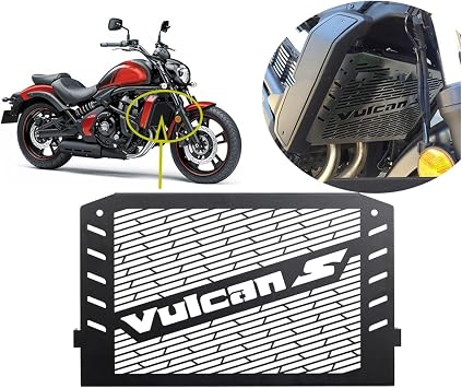 Motorcycle Radiator Grille Guard Grill Protection Accessories Compatible with Vulcan 650 Vulcan S 650 VN650 VN 650 2015-2019 2018