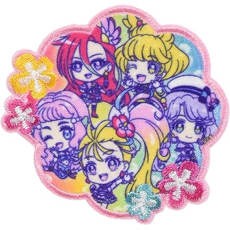 Amazon ワッペン トロピカル ジュ プリキュア アイロン シール両用タイプ １個付き ワッペン アップリケ 通販