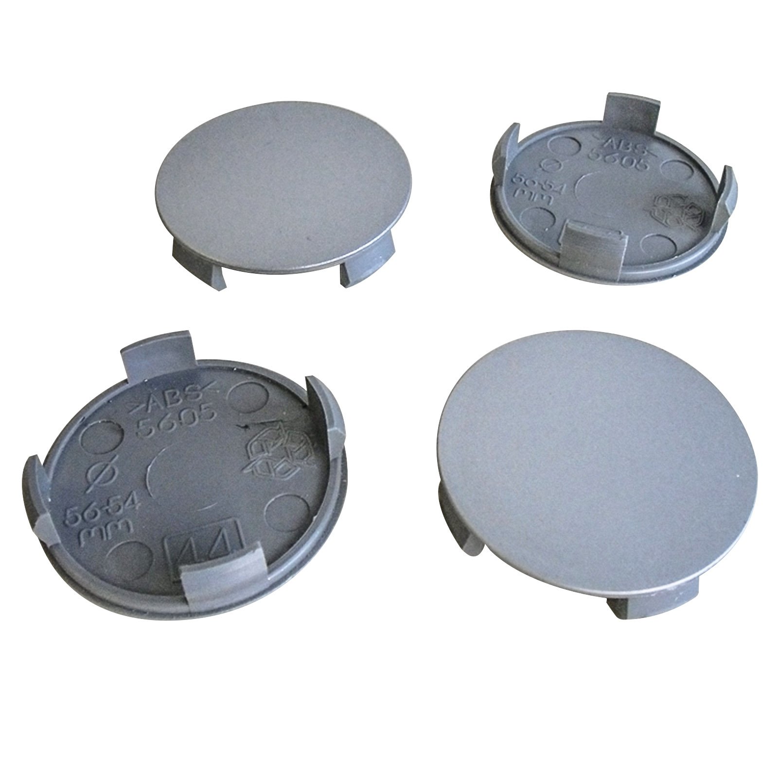 Set naafdoppen Ford Transit Custom 2024-heden velgen | glans zwart - De