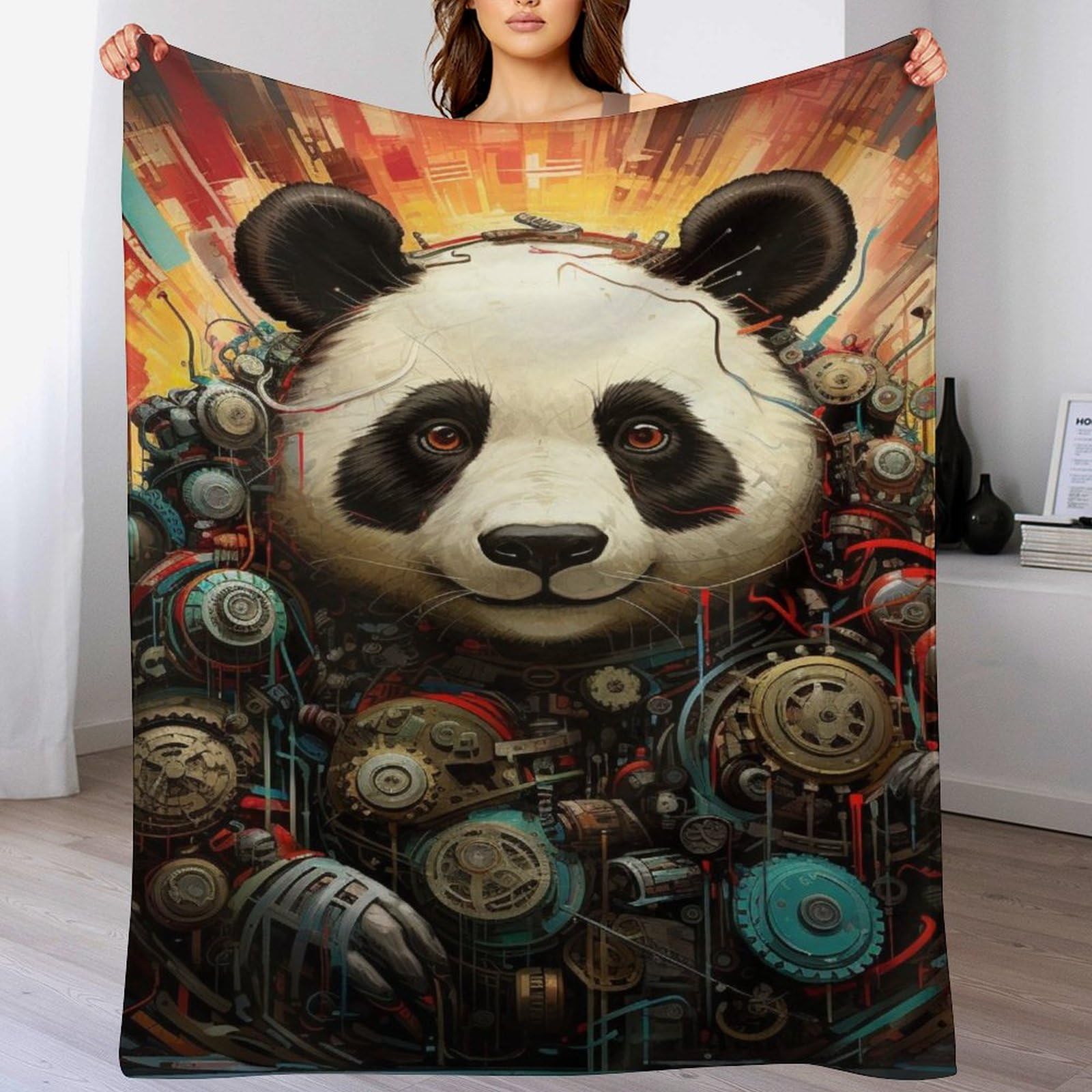 Couverture quatre saison douce plaid lit et jeté de canapé 130x150