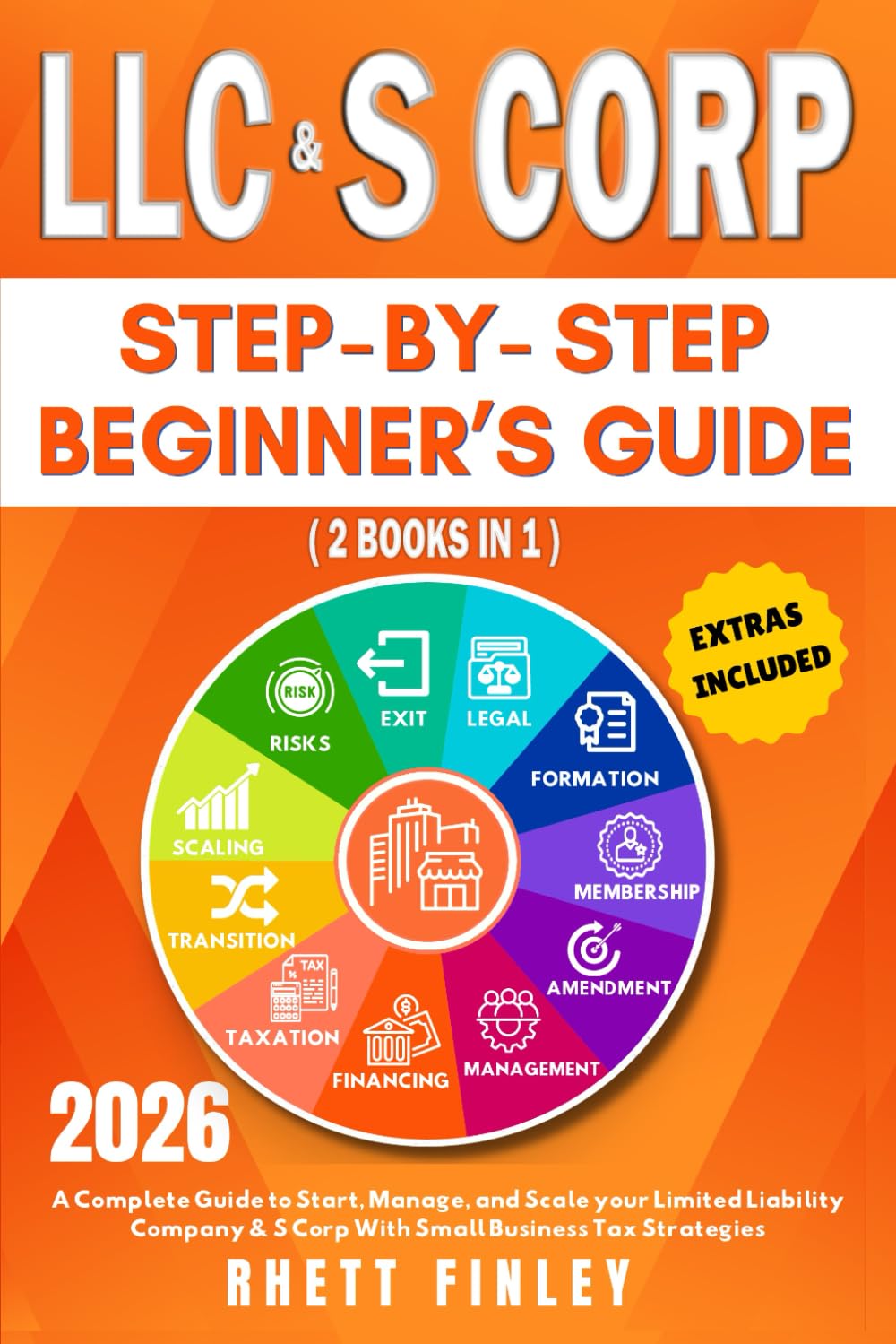 LLC & S Corp Beginner's guide: [2 Books in 1]The Most Complete Guide On How To Form, Grow, and Scale your Limited Liability Company & S-Corporation ... (Start A Business For Beginners Series)