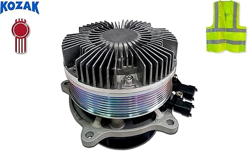 Miniatura 2 de KOZAK 20710002 Paccar Engine MX-13 Kenworth T680 Bomba de agua 2184203 2267065 2184199PE 2184203PE 2267060PE PLUS Logo y chaleco reflectante KOZAK