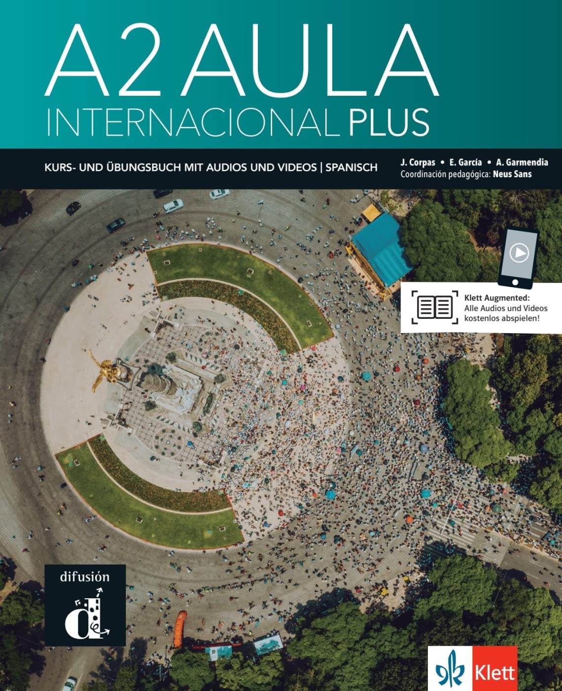 Aula internacional Plus A2: Deutsche Ausgabe. Kurs- und Übungsbuch mit Audios und Videos