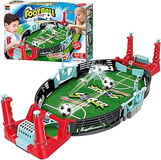 Set de Juego de Futbol de Mesa Infantil CHUNLINLAODA-Juego de fútbol Rompecabezas clásico Infantil Mini Juego de Juegos de fútbol para niños Apto para niños Mayores de 3 años