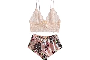 Cute Lace Lingerie Set with Garter