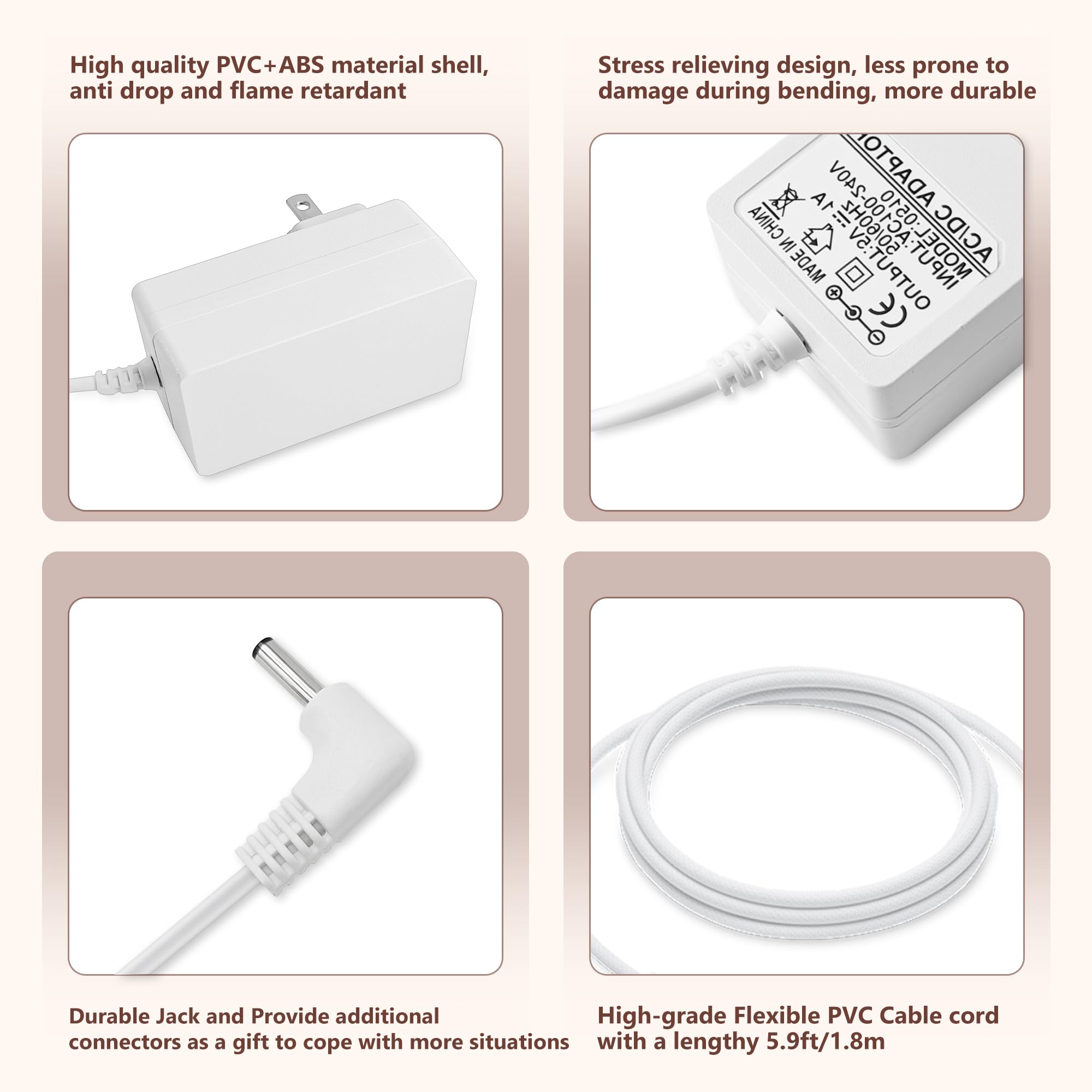HB65 Charger Compatible With HelloBaby HB65 HB65RX