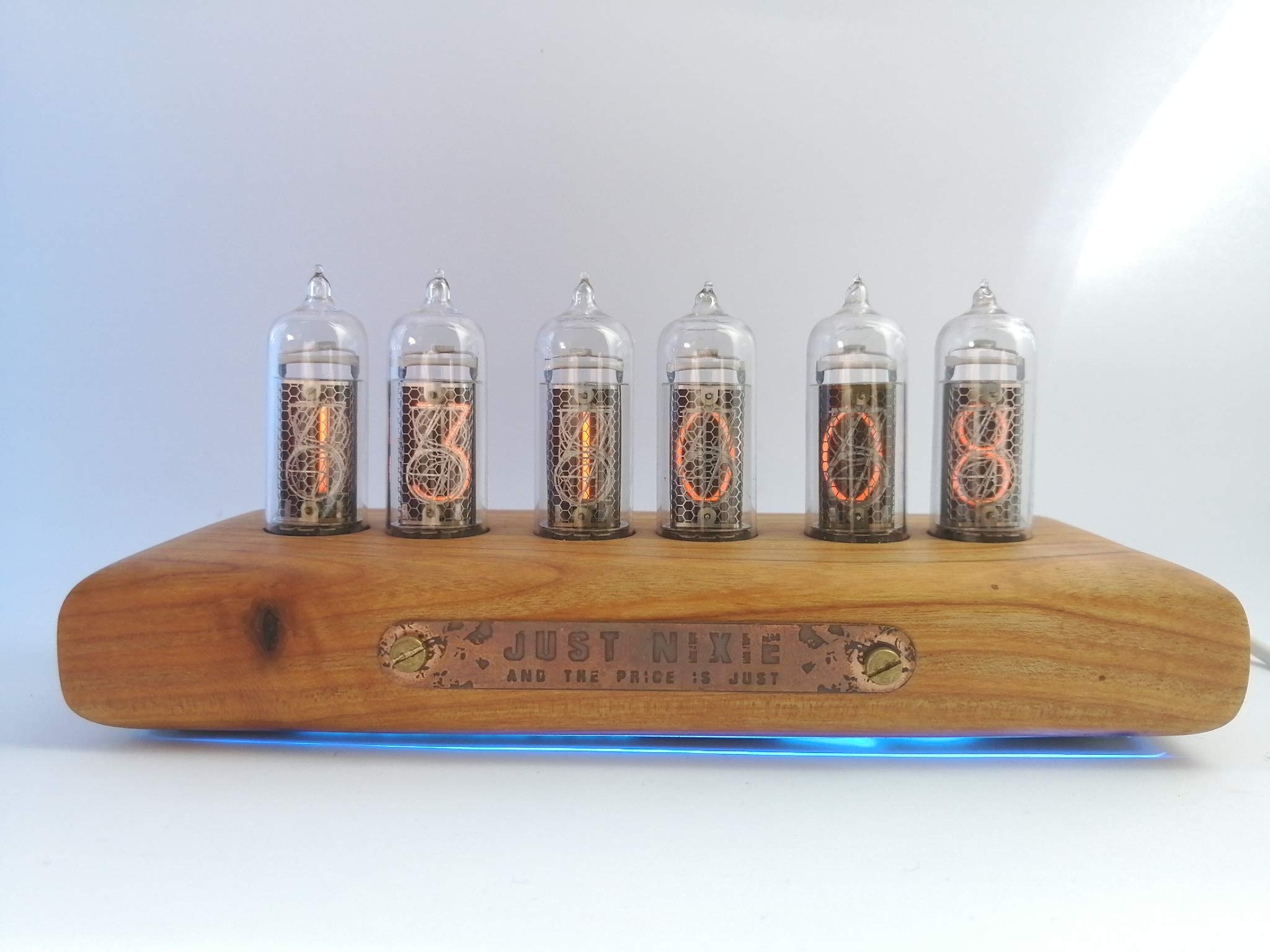 Buy Handmade Nixie Tube Clock 6X IN14 Vintage Retro Table Clock