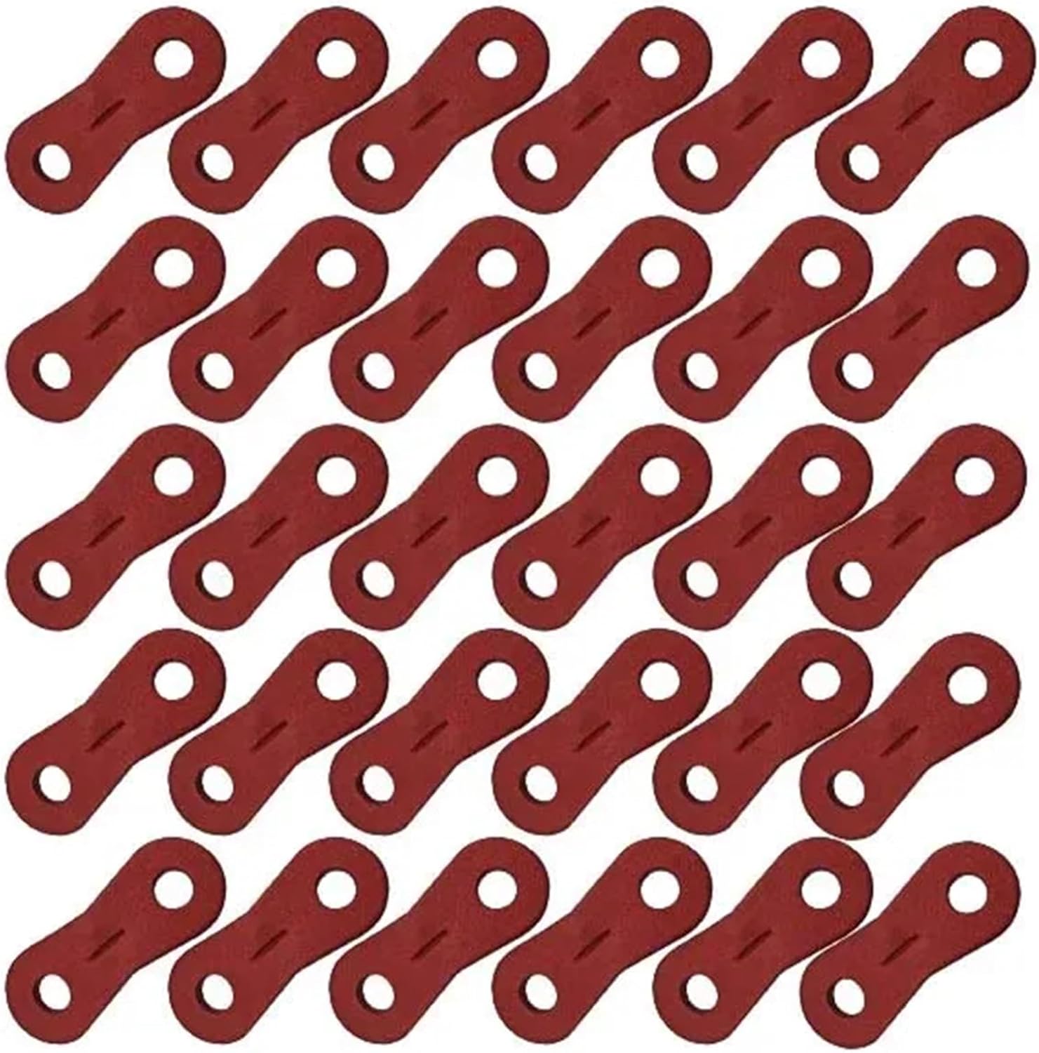 Guyline Tensioner 50pcs Camping Tent Rope Fastener Wind Buckle Accessories Tightening Stopper ﻿ for Campers, Backpackers, Hikers, Festival-Goers(Red)