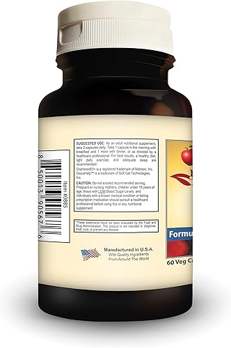 Miniatura 3 de Healthy Habits StrictionD con glucohelp, extracto de banaba, canela de Ceilán y Crominex 3+ es 100% natural