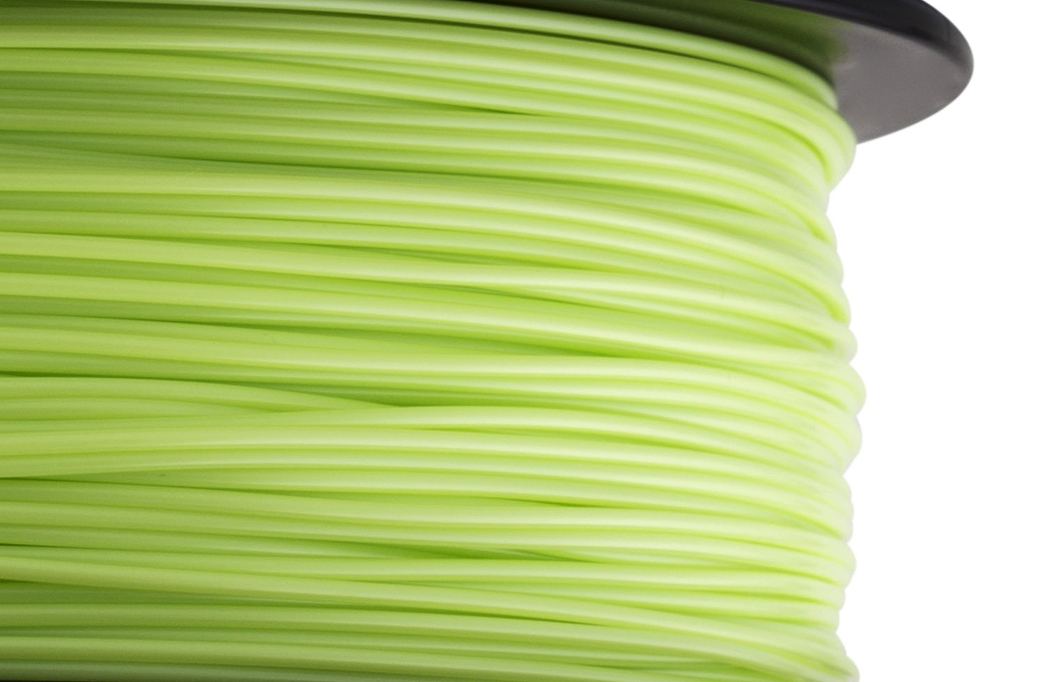 HATCHBOX 1,75 mm zielony filament do drukarki 3D 365 C PLA - rolka 1 kg - dokładność wymiarowa +/- 0,05 mm