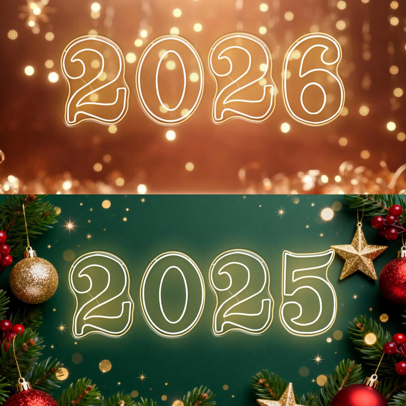 Pannello luminoso LED al neon a forma di numero 1, 30 cm, alimentazione USB, sfondo per festa di compleanno, matrimonio, decorazione d'interni (numero 0)