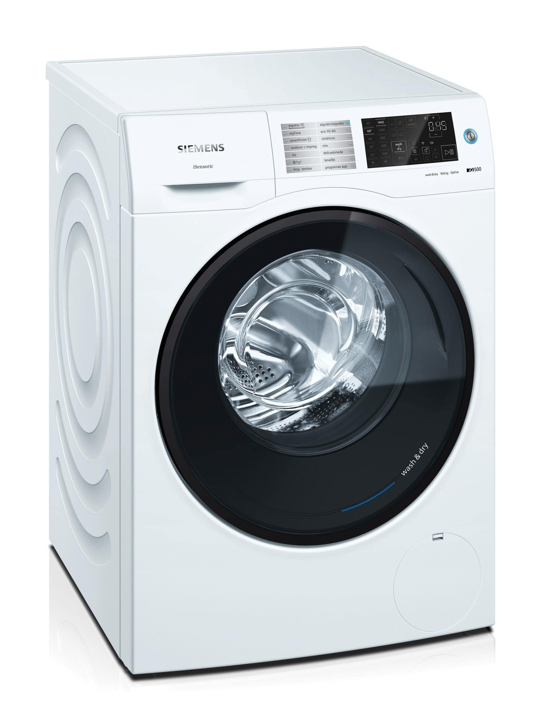 Washing Machine – Dryer Siemens AG WD4HU541ES 10 kg/6 kg White 1400 rpm