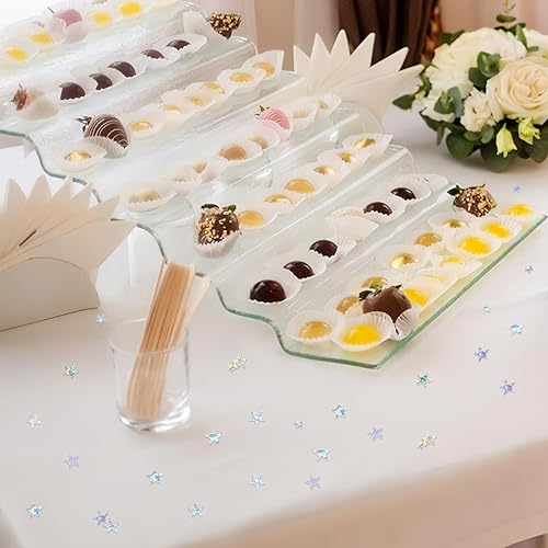 Miniatura 12 de 3.52 oz / 100 g de confeti de estrella plateada, confeti de mesa de estrella, estrella con purpurina centelleante, purpurina de confeti, decoración