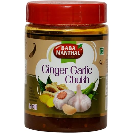 BABA MANTHAL KA-ACHAR Ginger Garlic Pickle 500gm